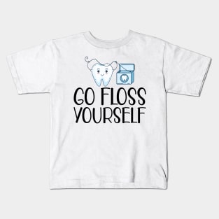 Dental - Go floss yourself Kids T-Shirt